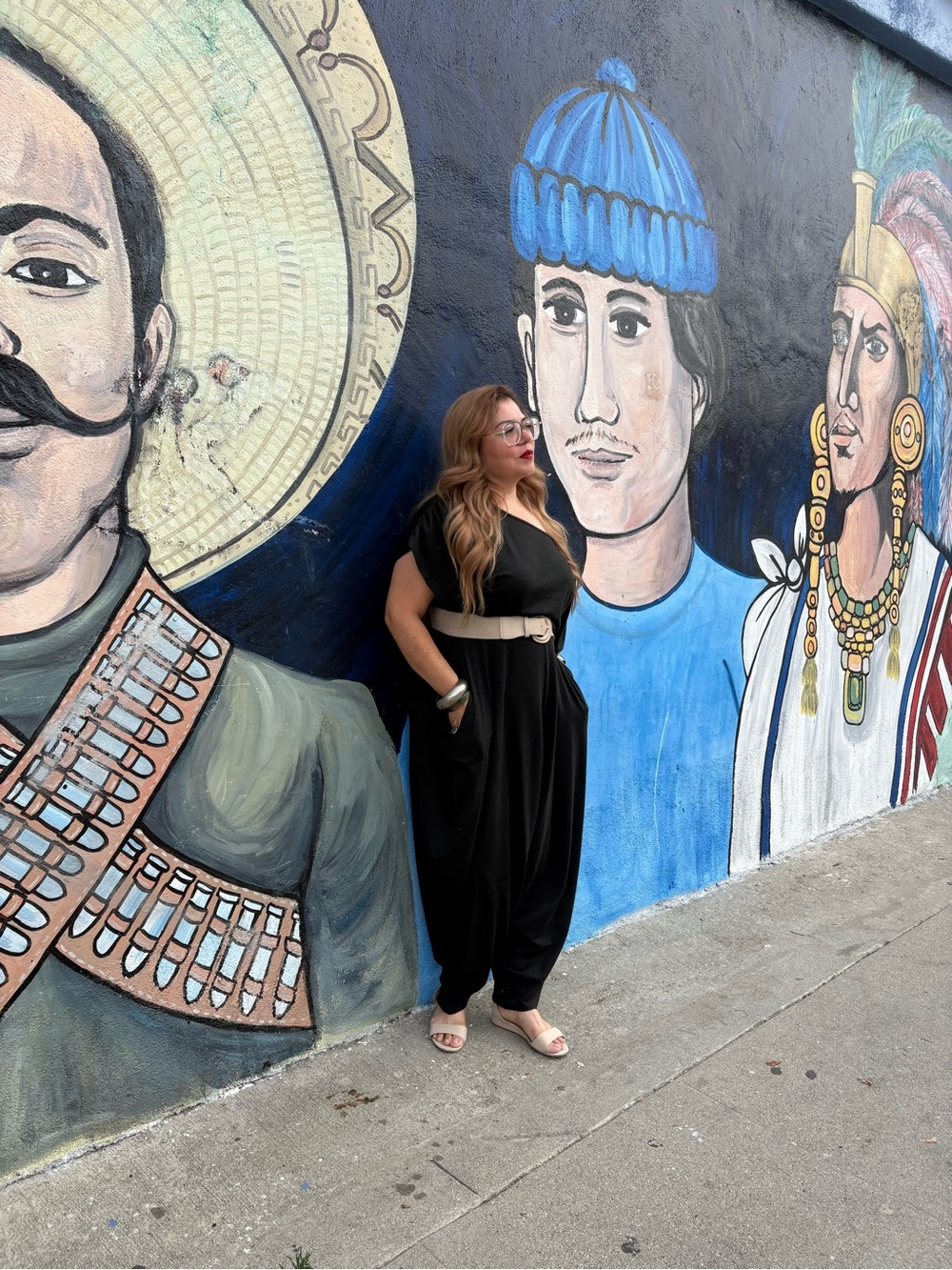 SHEIN Black One-Shoulder Harem-Style Jumpsuit